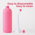 thumbnail image 3 of KEKOY 2 Pack Portable Bidet for Travel, Handheld Bidet Sprayer with Travel Bag, 500ML Capacity Travel Bidet for Personal Hygiene Cleaning, Pink & Green, 3 of 7