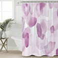 thumbnail image 2 of Extra Long Shower Curtain 72x96 Inch, Pink Gradient Shower Curtain Waterproof Bathroom Decor Tie Dye Abstract Boho Painting Art Fabric Bath Curtain Set Accessories with Hooks, 2 of 6