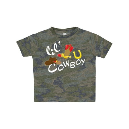 

Inktastic Lil Cowboy Gift Toddler Boy Girl T-Shirt