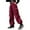 Red, variant on Splozh Toddler Girl Pants Teen Children Pants for Girls Casual High Waisted Drawstring Loose Fit Pockets Kid Cargo Sweatpants Streetwear,Red,5-6 Years
