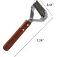 thumbnail image 2 of Coat King Rake 14-blade Rake Pet Undercoat Rake,professional Pet Dematting Comb, 2 of 5