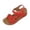 Red, variant on GERsome Low Wedge Heels Sandals for Women Open Toe Ankle Strap Platform Sandals for Travel Summer Beach, Blue Size 5.5