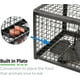 thumbnail image 2 of Paquete de 2 trampas humanas para ratas y ratones vivos para interiores y exteriores (negro), 2 of 5
