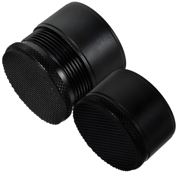 ACDANC 2pcs Metal Bed Furniture Risers - Heavy Duty Couch Lifts & Table Leg Extenders