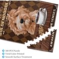 thumbnail image 3 of Goldendoodle Dog A Waken The Senses Art Wooden Jigsaw Puzzles for Adults Wooden Puzzles for Adults Wood Puzzles for Puzzle Lovers Gifts for Family Friend 20.5x15 Inch, 3 of 8