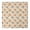 Beige Cow Flower, variant on White Cow Cloud Pattern Square Fitted Tablecloth with Elastic Edge,Square Table Cover,Washable Elastic Table Cover for Home Kitchen Party Decor 36"x36"