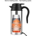 thumbnail image 4 of 750ml Car Kettle Stainless Steel 12V Cigarette Lighter Travel Kettle For Water Coffee Drinks Heating, 4 of 7