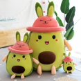 thumbnail image 4 of Peluche de conejo de aguacate para niños, almohada Kawaii para dormir, Linda muñeca Friut, juguete de peluche para niños, regalo de cumpleaños y Navidad, 4 of 4