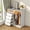 Fine white hemp, variant on Modern 4-Drawer Wardrobe Closet Organizer with Hanging Rack, LED Lights, Charging Station, Open Shelves – Heavy Duty, Odor-Free Engineered Wood, Easy Assembly – Bedroom & Living Room Storage