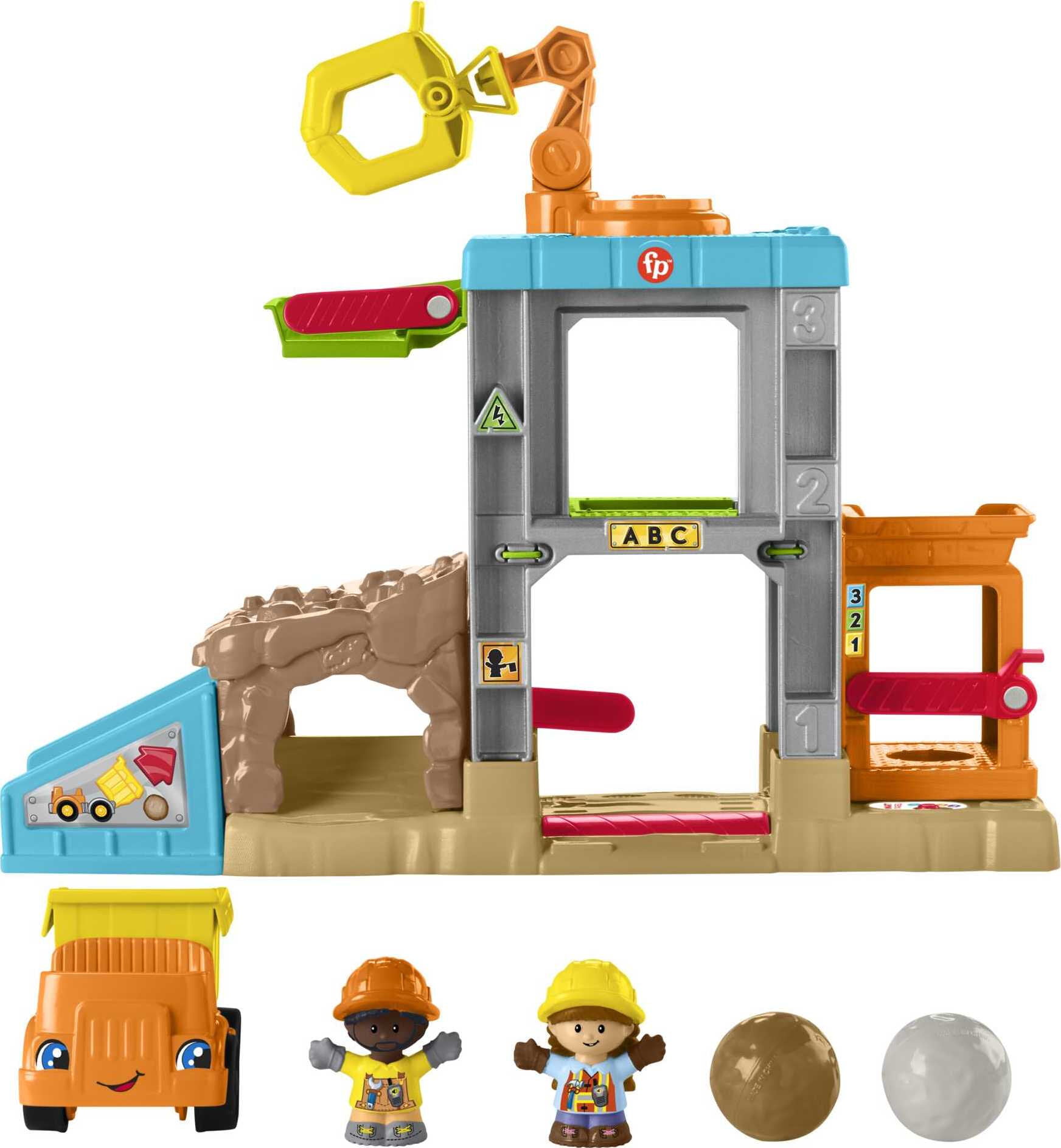 FisherPrice Little People Load Up Learn Construction Site Activity Toy 12 Months 