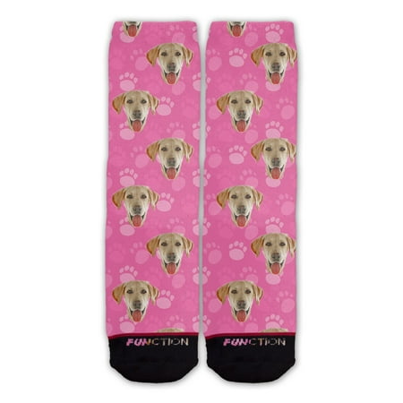 

Function - Labrador Dog Face Fashion Socks Pattern