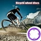 thumbnail image 5 of Chainset de bicicleta Bicicleta redonda Cadena de bicicleta Cadena de cadena Reemplazable Aleación de aluminio Anti-gota Ligero Ligero Ciclismo Diente PULINE PURPLE 38T Eigraketly OD003273-20, 5 of 7