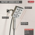 thumbnail image 7 of Delta 58473-25 In2ition 2.5 GPM Multi Function Shower Head, 7 of 7
