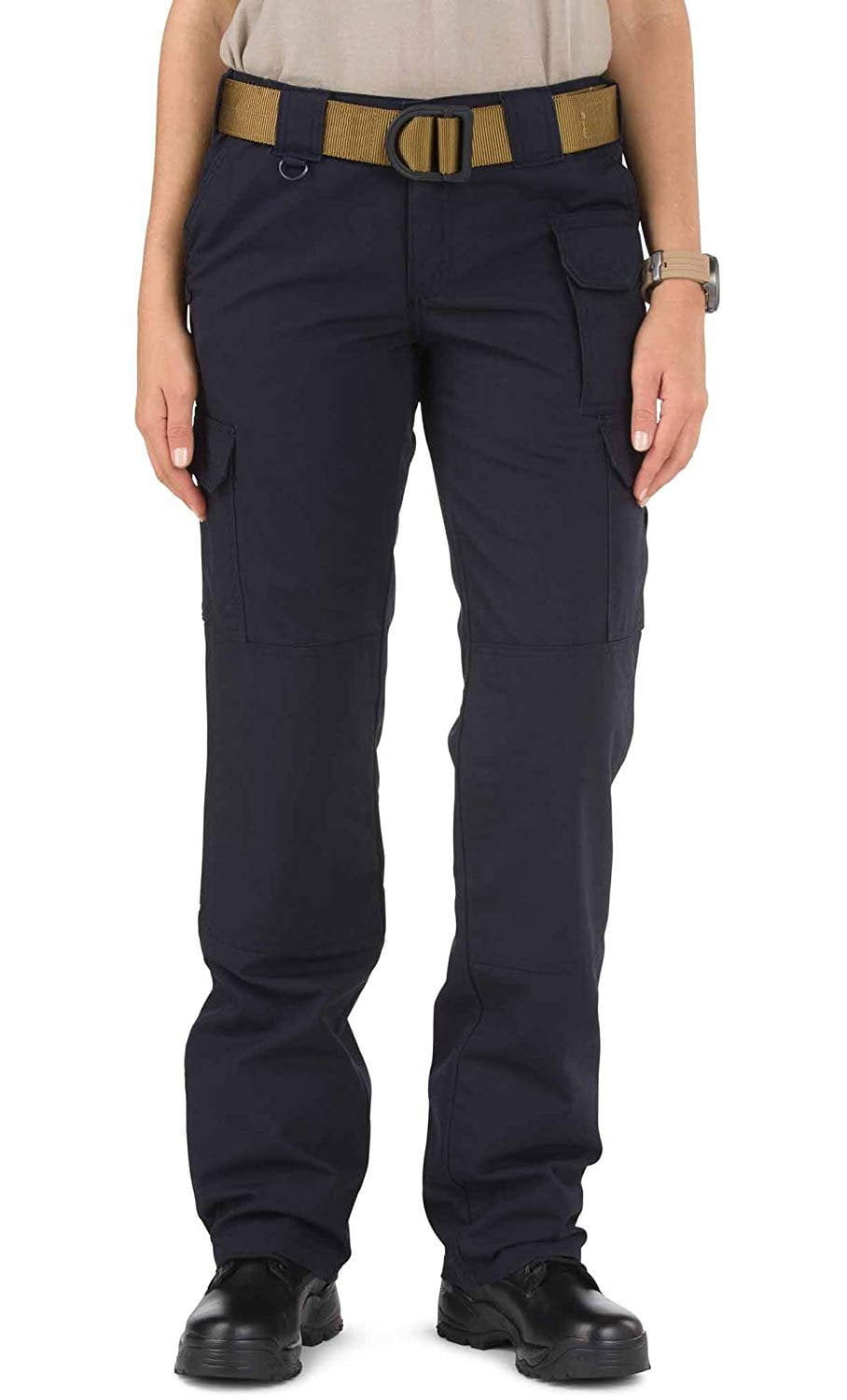 5.11 Tactical Womens Military Work Pants Style 64358 Self-Adjusting Waistband Cotton Canvas 