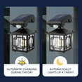 thumbnail image 2 of Outdoor Solar Garden Lights, Warm Human Sensor Light for Patio, Yard, Fence, Super Bright Solar Wall Lights for Garden, Outdoor Home Decoration, Energy Saving, 2 of 5