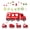 Red, variant on Interactive Jointed Car Toy For Children Problem Solving And Fine Motor Skill Misting Construction Car Play Vehicle Toy
