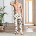 thumbnail image 6 of Lsque Anchor with Rope Print Men's Pajama Pants, Lounge Pant - Comfortable Home Wear,Elastic Waistband, Stylish Design-X-Large, 6 of 9