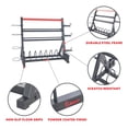 thumbnail image 4 of Soporte de Rack de almacenamiento de pesas todo en uno Sunny Health & Fitness Mod. SF-XF920025, 4 of 6