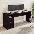 thumbnail image 2 of Pemberly Row 72"W Computer Desk with Drawers in Espresso Oak - Engineered Wood, 2 of 6