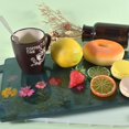thumbnail image 4 of Molde de resina epoxi de cristal para bricolaje, bandeja para tazas de té de frutas, molde de silicona Afortunado Sencillez, 4 of 4
