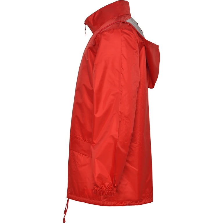Windbreaker Rain Jacket Hooded IF FOR MEN SIZING RUNS SMALL GET
