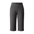 thumbnail image 6 of REDARER Womens High Waist Crossover Yoga Biker Shorts with Side Pockets for Workout,XXL, 6 of 6