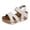White, variant on Cork Footbed Platform Wedge Sandals for Women 2026 Trendy Casual Studded Leather Chunky Heels Dress Slip on Comfortable Walking Summer Shoes with Elastic Back Strap Coffee Size 8.5