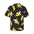thumbnail image 3 of Daiia Banana Hawaiian Shirt for Men Gentle Cotton Regular Short Sleeve Casual-3X-Large, 3 of 9
