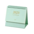 thumbnail image 2 of up to 65% Off WIZUTIZ 2025 Mini Desk Calendar Mini Standing Calendar 2025 Flip Calendar For Desk 2025 Standing Flip Desktop Calendar Desk Calendar Planner Office Calendar For Mint Green, 2 of 5