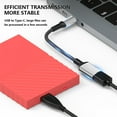 thumbnail image 6 of FIEWESEY USB C to USB Adapter, Type C 3.0 OTG Cable On The Go Type C Male to USB A Female Adapter Compatible with MacBook Pro 2018 2017,Samsung Galaxy S20 S20+ Ultra S8 S9 Note 10 and More - Silver, 6 of 7