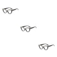 thumbnail image 2 of Minnieouse 1 par de gafas de mujer con montura de PC, lentes de resina, bonitas y elegantes gafas de cristal para fiestas, banquetes, Cosplay, Type1 NO1, 2 of 6