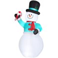thumbnail image 2 of Giant 3.66 m (12 ft.) Inflatable Snowman, 2 of 2