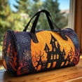 thumbnail image 6 of Halloween Tote Bag, Quilted Padded Printed Travel Tote Bag, Soft Handle Casual Handbag for Everyday Use, 6 of 8