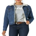thumbnail image 1 of Wrangler® Women‘s Classic Denim Sherpa Jacket, 1 of 6