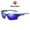 Blue, variant on Mens Polarized Sports Sunglasses UV400 Protection Strong Frame PC Lens Driving Glasses Fishing Glasses For Big