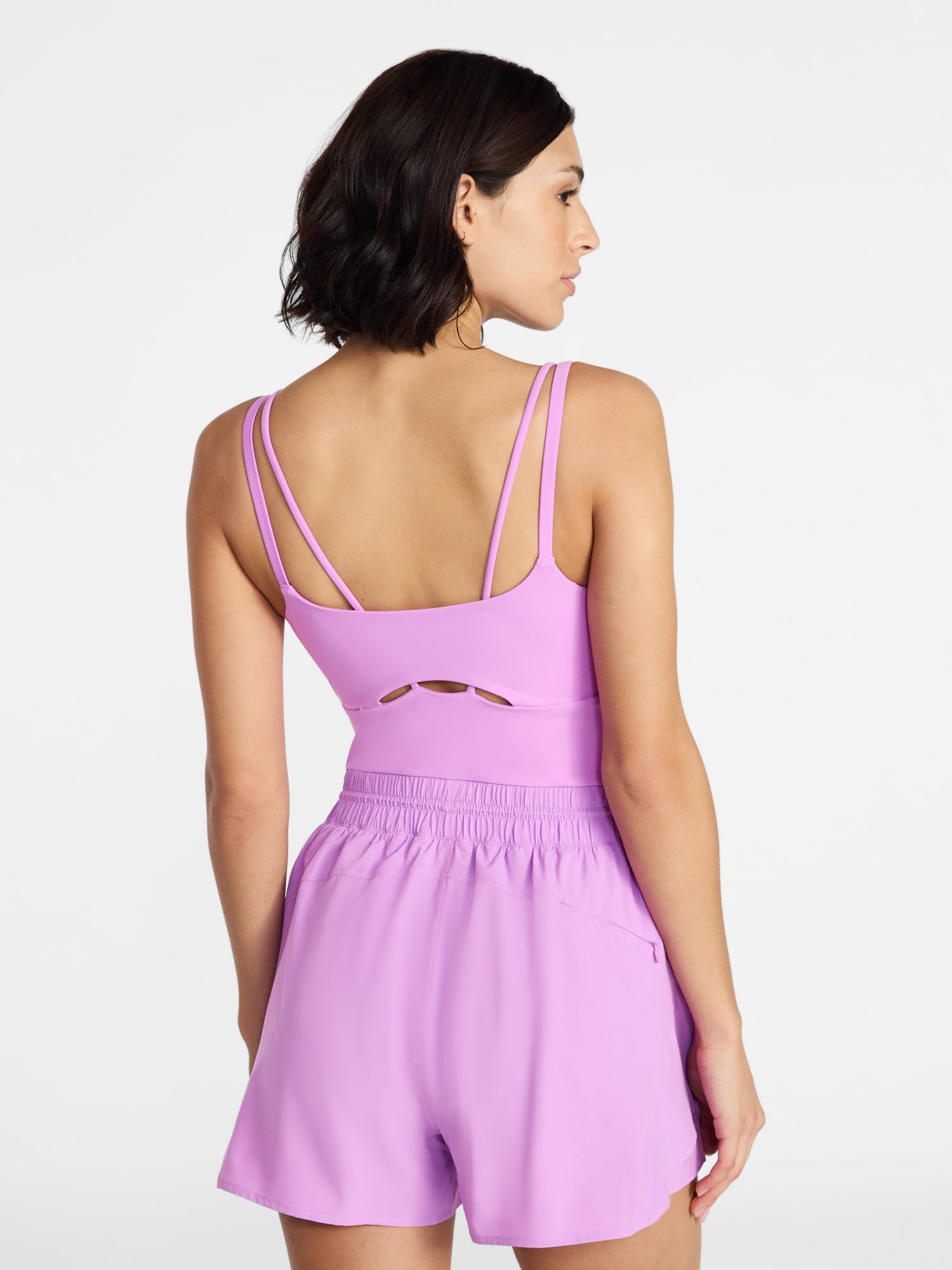 Avia Women's and Women's Plus Cinched Waist Romper, Sizes XS-4X