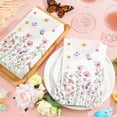 thumbnail image 3 of 200 Pcs Floral Disposable Hand Towels for Bathroom Spring Floral Guest Napkins 2 Ply Flowers Bathroom Guest Towel Napkins Spring Disposable Guests for Birthday Holiday Tea Dinner Party, 3 of 13