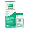 BHI Sinus Symptom Relief Tablets, Natural Homeopathic, 100 Tabs