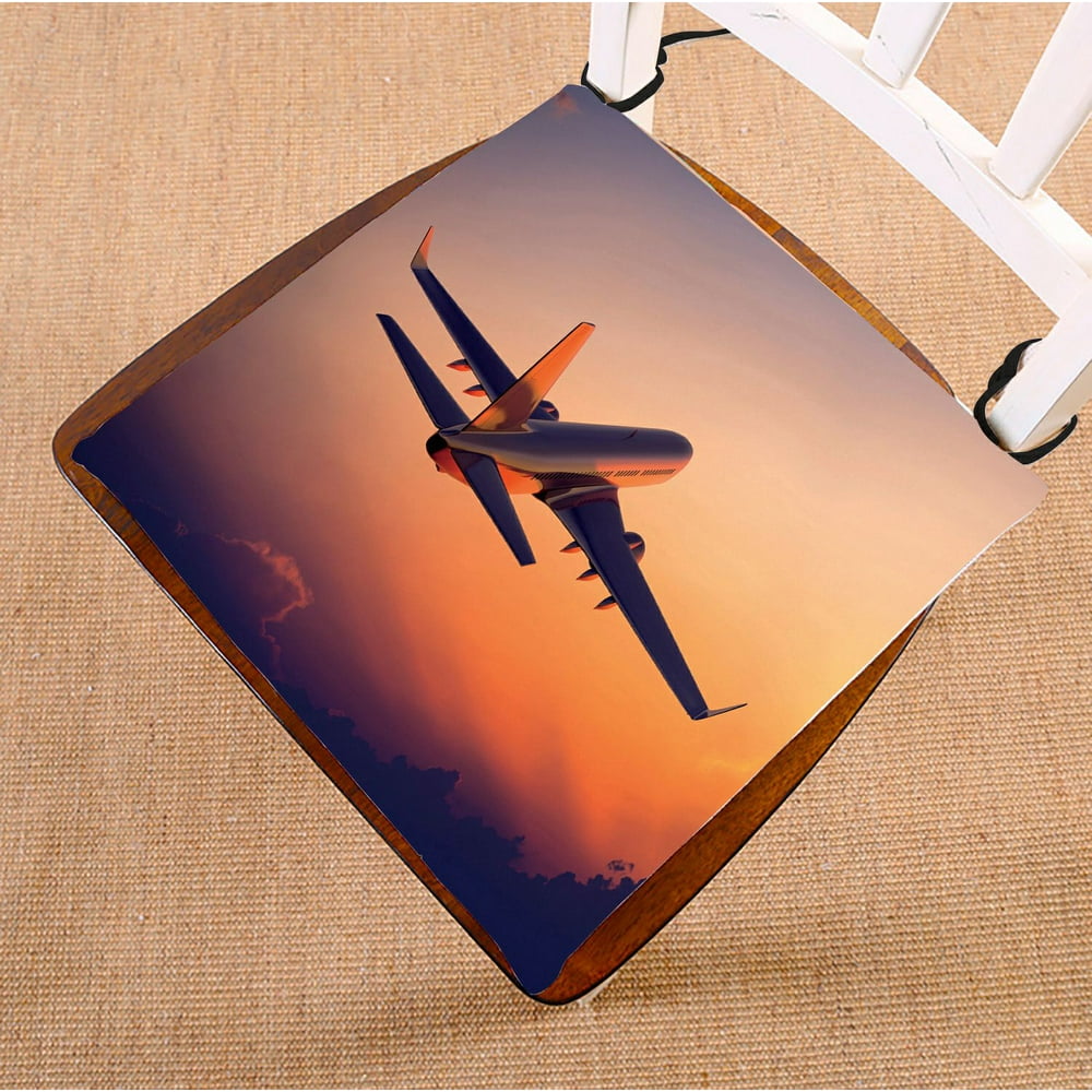 ZKGK Airplane Seat Pad Seat Cushion Chair Cushion Floor Cushion Two