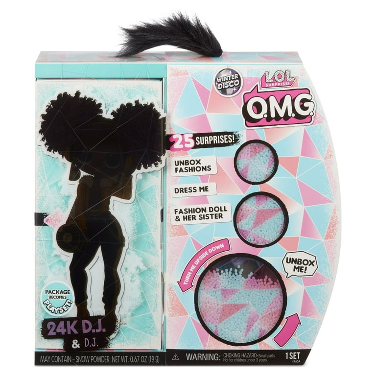 まきLOLサプライズ☆O.M.G. Winter Disco Doll L.O.L. Surprise! Winter Disco Bigger Surprise includes