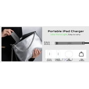 KUXIU M30 Magnetic Wireless Charger for iPad Pro 13´´ 11´´ M4 12.9´´ 11´´ Air 13´´ 11´´ M2 M3 ，35W /18W Fast Charging with 5.56ft USB C to C Charger Cable Smart ipad Charger