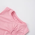 thumbnail image 6 of Women's Y2k Tank Tops Heart Hollow Out Crew Neck Sleeveless Cropped Tees Summer Stylish Tunic Blouse (L, Pink), 6 of 8