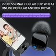 thumbnail image 2 of Wireless Lavalier Microphone HD Portable Audio Video Recording Mini Microphone for iPhone Android Live Gaming Phone Microphone, 2 of 6