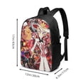 thumbnail image 3 of Hazbin Hotel Laptop Backpack With Usb Charging Port 17 Inch Daypack Travel College School Computer Bag Bookbag, 3 of 9