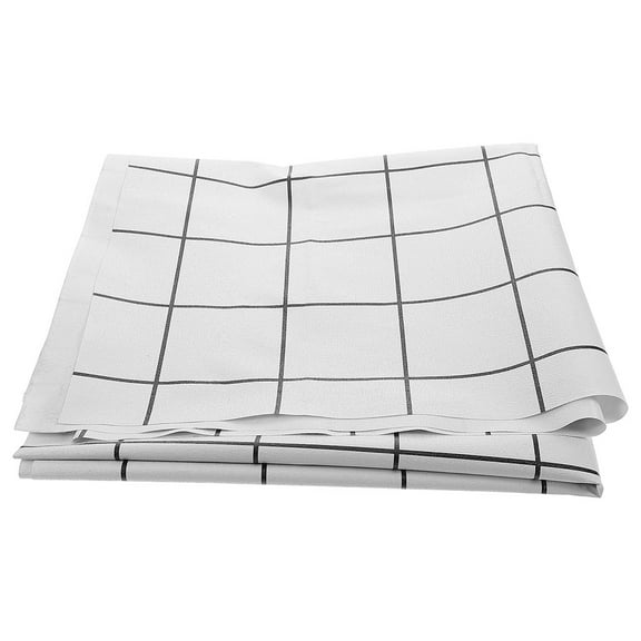 WORGEOUS Waterproof Tablecloth For Dining Table Plastic Table Cloth Small Square Tablecloth Rectangle Tablecloth Rectangular Tablecloth