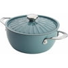 Rachael Ray Cucina Oven-To-Table Hard Enamel Nonstick 4.5-Qt Covered Round Casserole