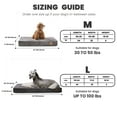 thumbnail image 4 of Laifug Orthopedic Dog Bed 34"x22"x4", Memory Foam Pet Bed with Waterproof Liner, 4 of 7
