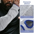 thumbnail image 6 of HERFIER 1 Pair Cut Proof Arm Sleeves Forearm Protection Sleeves Arm Guard for Men Women 17.69x5.11x3.54in, 6 of 8