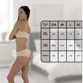 thumbnail image 3 of Set 3 tops corte recto + 3 panties corte bikini sin costura para dama d’Ssentials, 3 of 5