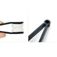 thumbnail image 2 of Eyeglass Cleaner Brush Eyeglass  Clip Eyeglass Cleaner Glasses Cleaner Glasses  Clip Portable Eyeglass Cleaner Brush Soft Sun Glasses  Clip Eyeglasses  Tool For OutdoorBlack, 2 of 2